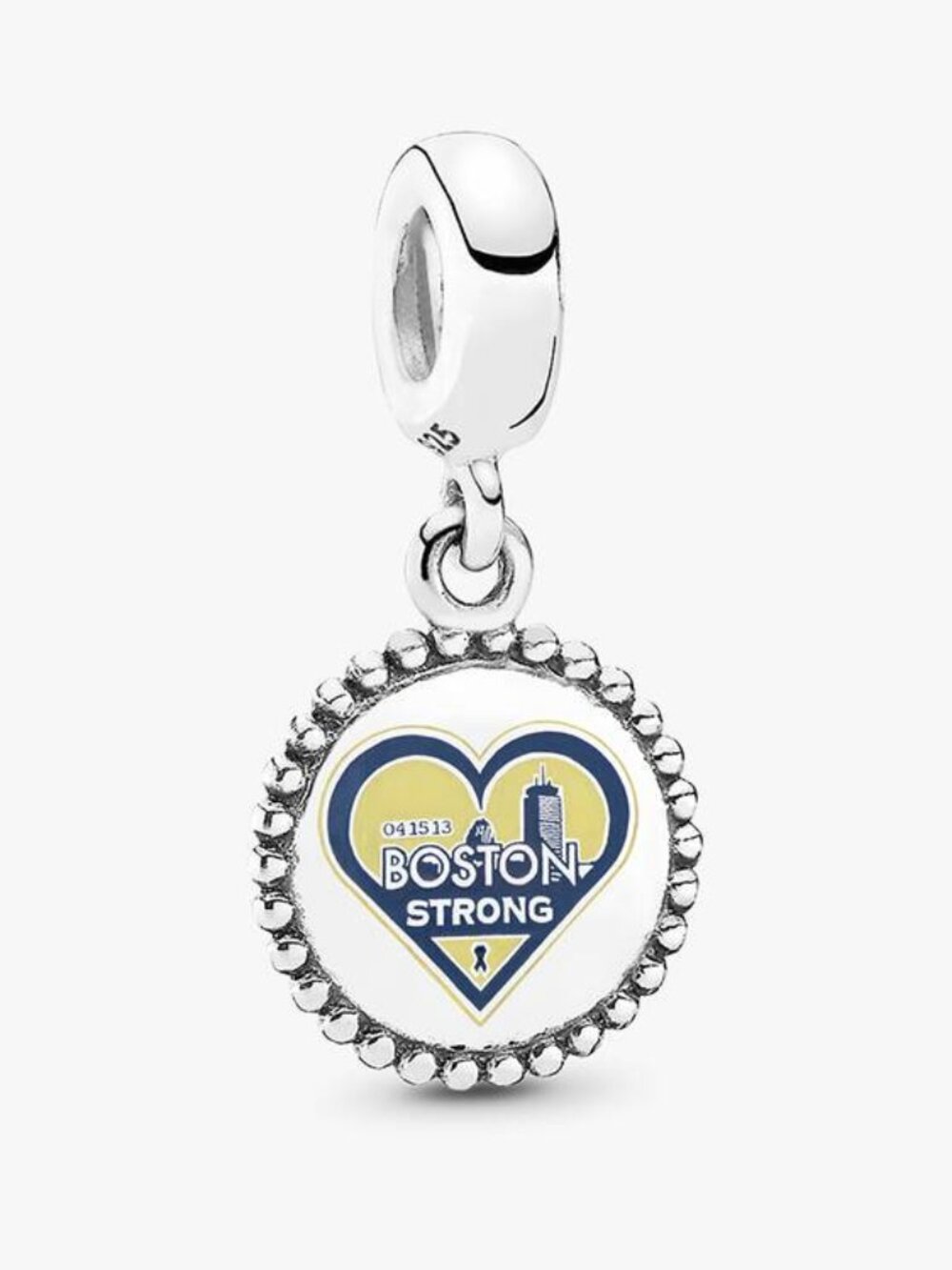 PandoraBoston Strong Dangle Charm